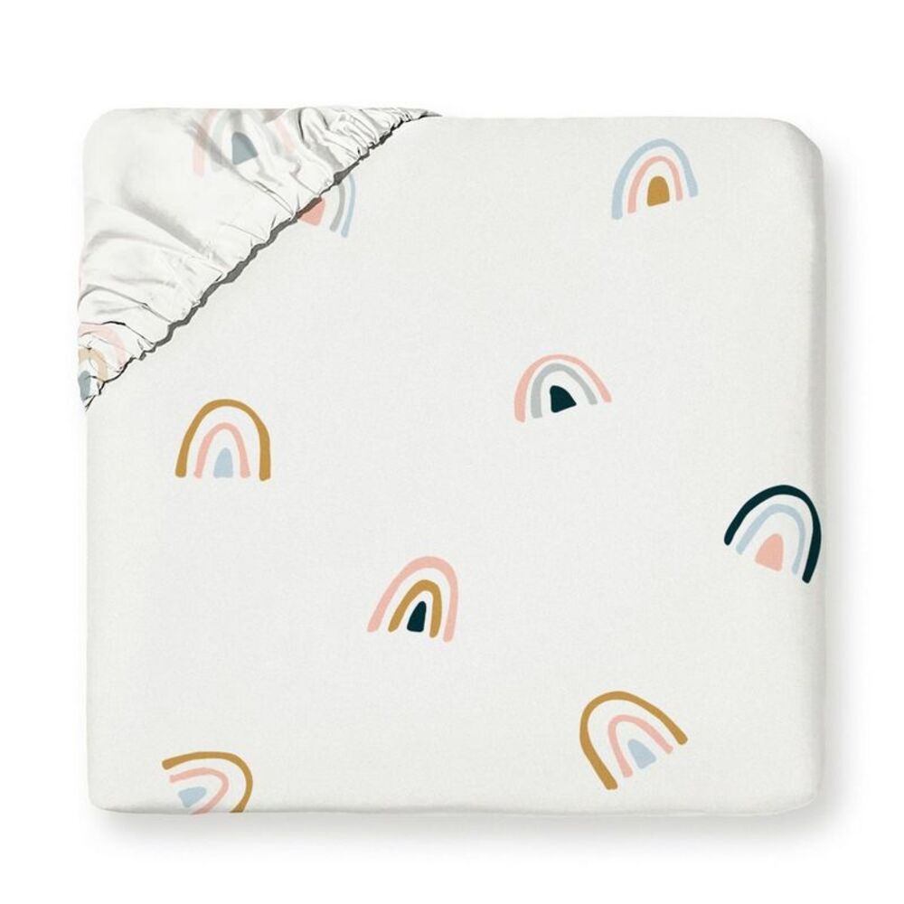 MAKEMAKE ORGANICS -  Organic Twin Fitted Sheet Set GO White